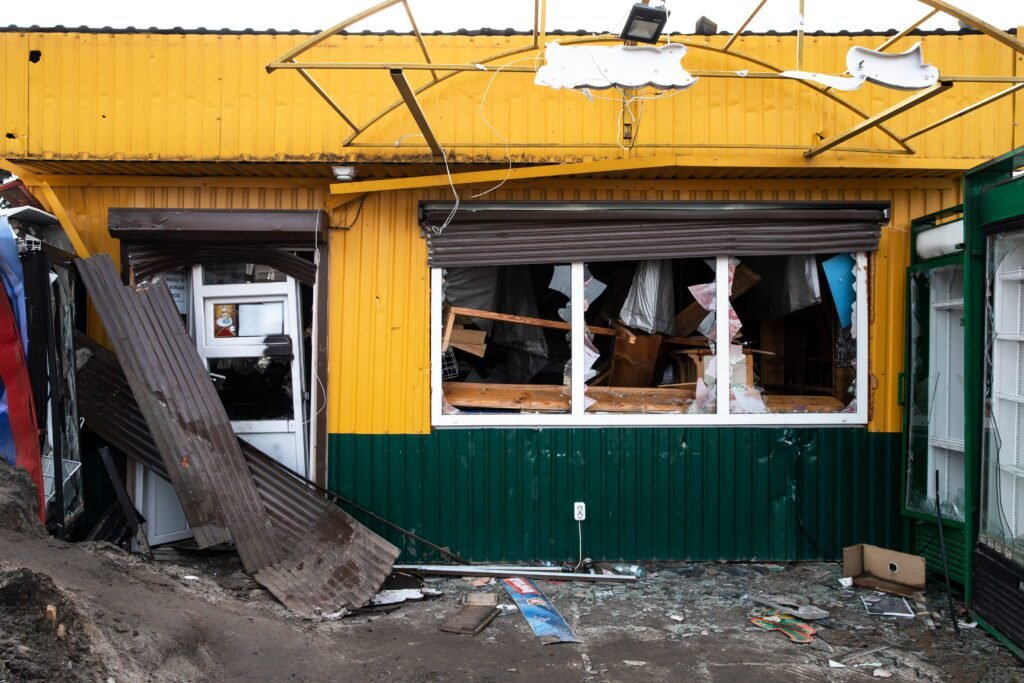 How Texas Storms Impact Your Roof and Exterior: Warning Signs Homeowners Should Never Ignore - Vanhook Roofing and Exteriors destroyed house russian s war ukraine 1 | Vanhook Roofing and Exteriors